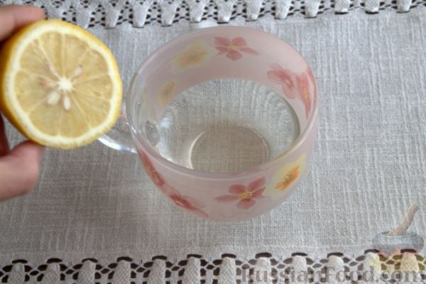 Окрошка "Легкая" на лимонной воде