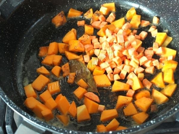 Тыквенно-морковный суп с маком