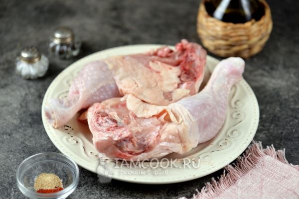 Куриные окорочка с хрустящей корочкой на сковороде