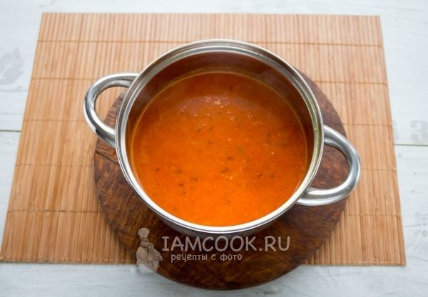 Индийский имбирный суп