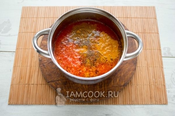 Индийский имбирный суп