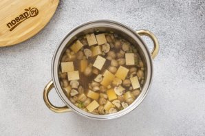 Китайский суп с тофу